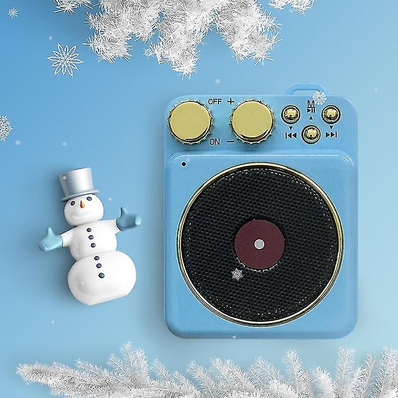 Mini Bluetooth Speaker With Lanyard (Green)