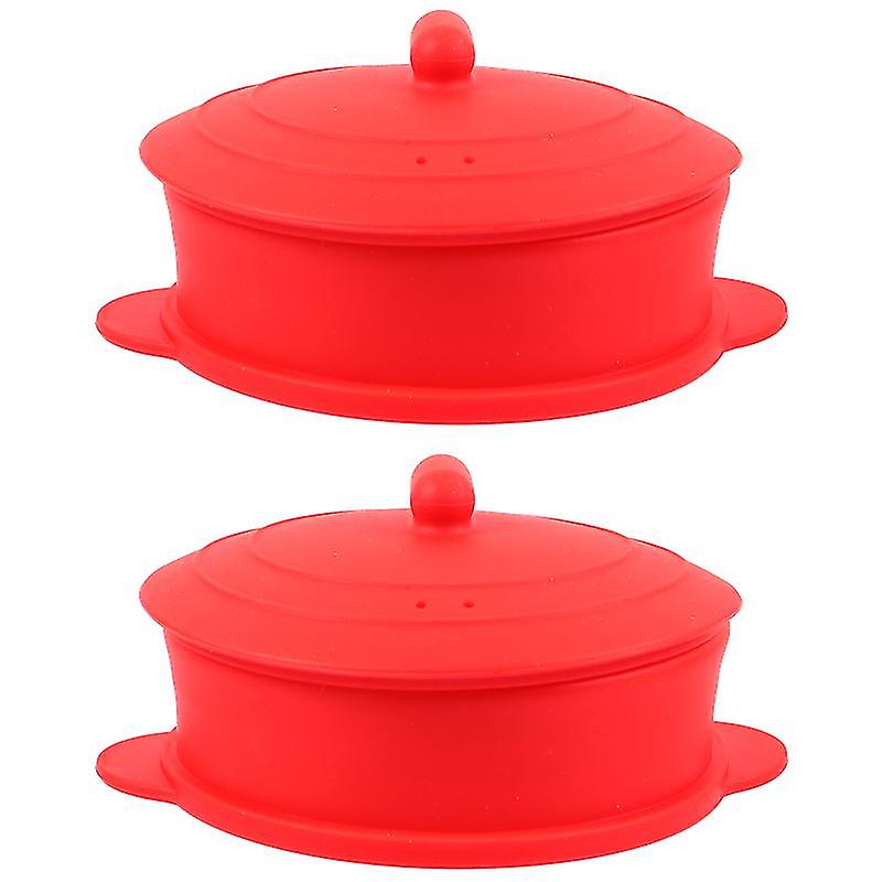 2 stuks siliconen waxpot