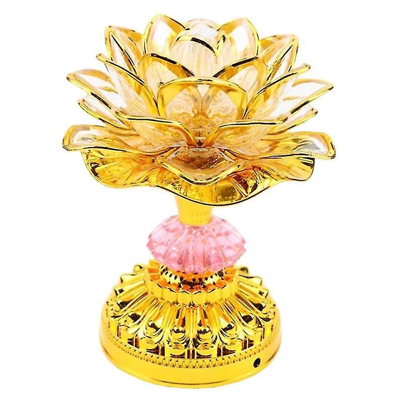 The New 1pcs Color Changing Lotus Lamp