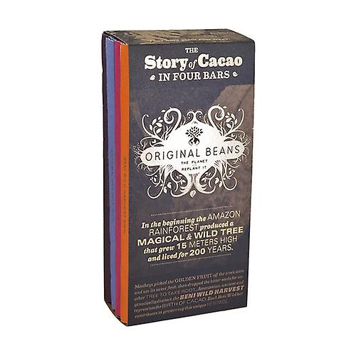 Chocolate Story of Cacao English Set 4 units of 70g