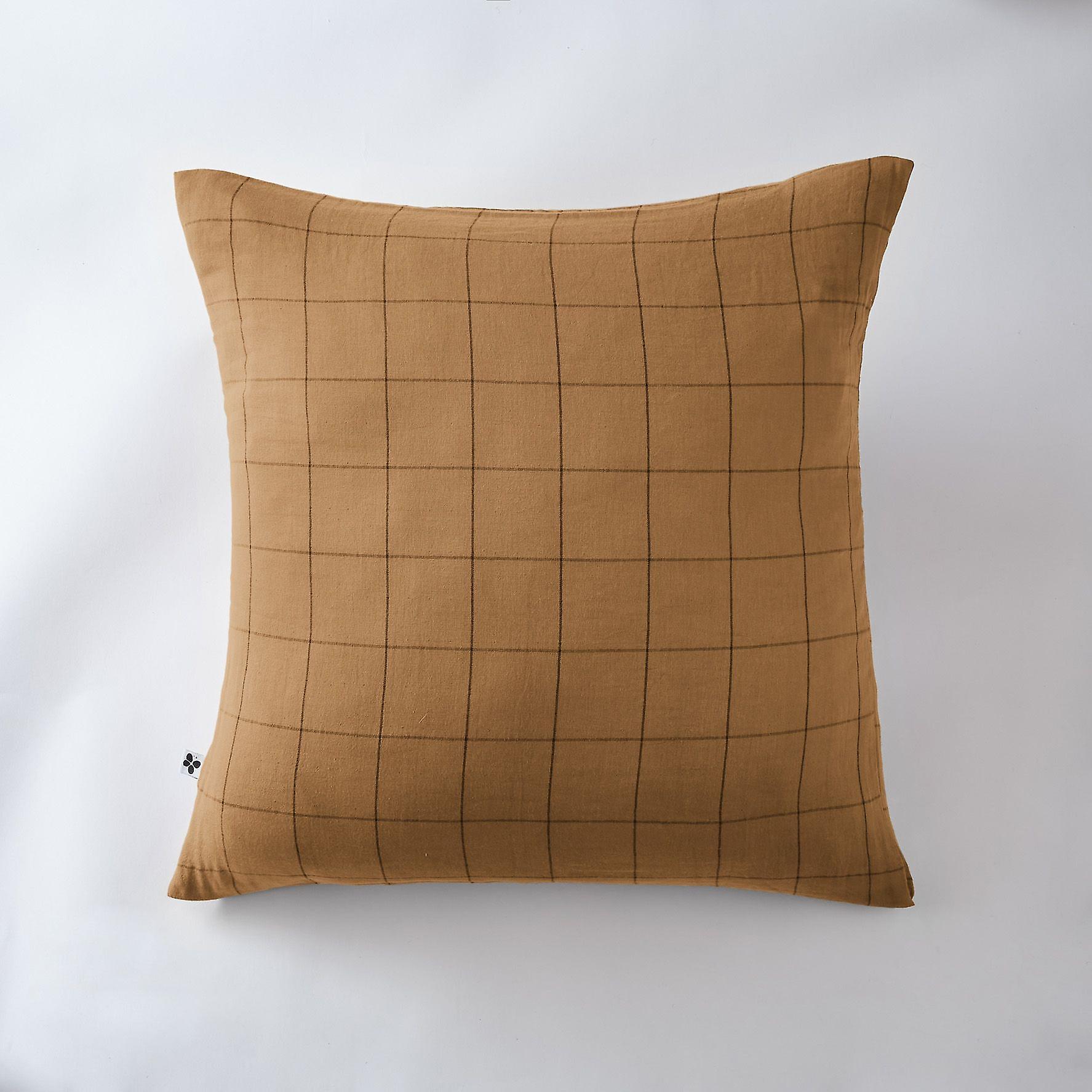 Pillowcase 60 x 60 cm GAÏA MATCH Camel