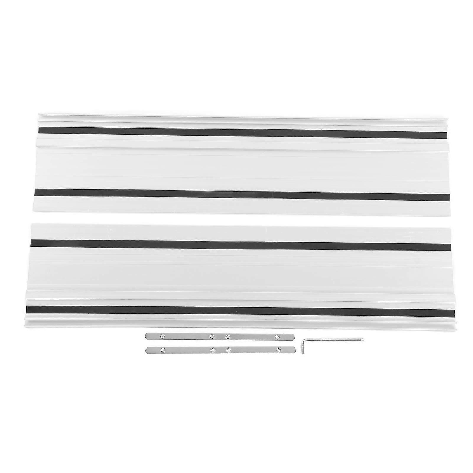 Woodworking Cutter Guide Rail Aluminum Alloy Anodizing Anti Slip Circular Saw Track Rail with Connector