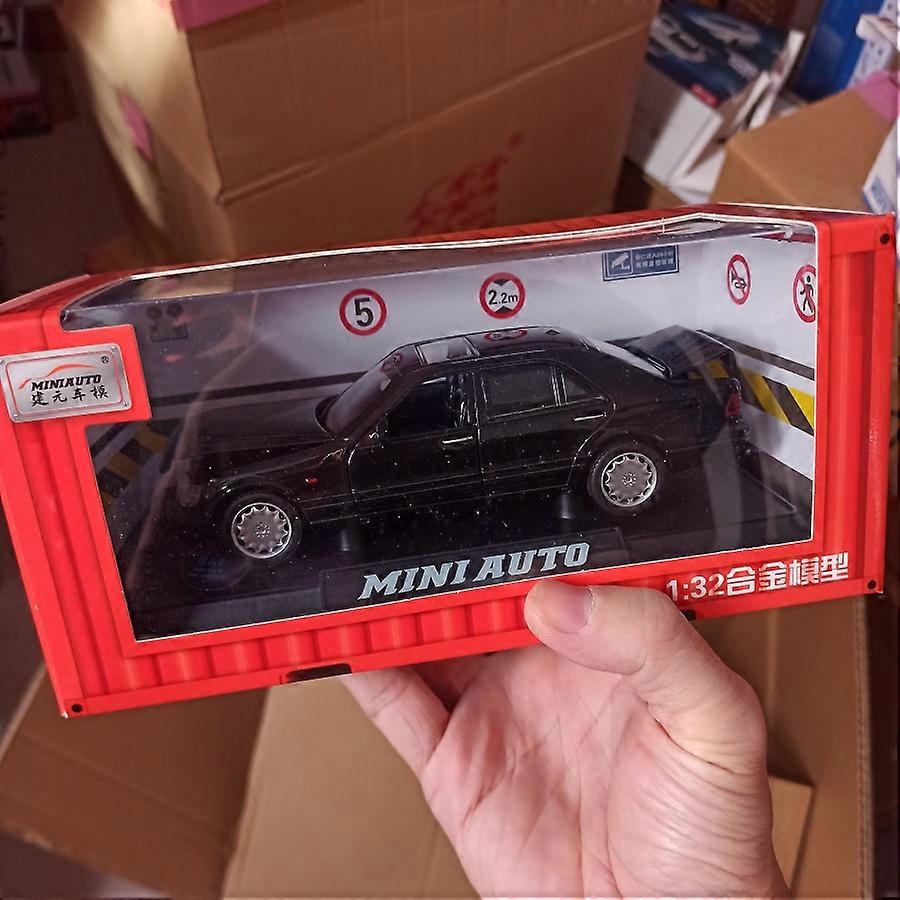 1/32 Diecasts Vehicles Style S-W140 Simulation Car Model #32124 W/4 Openable Doors Toy Collection