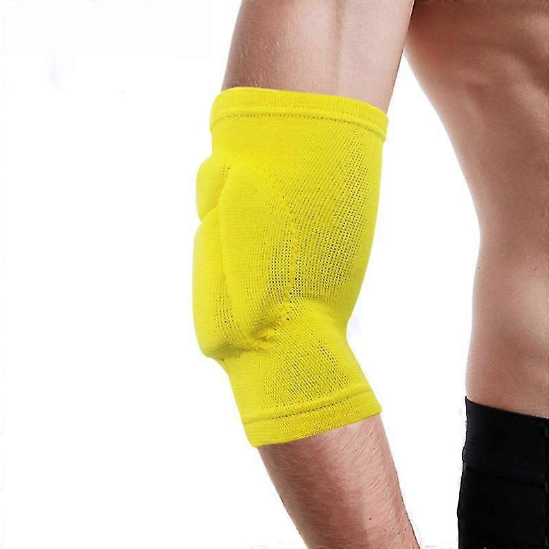 1 ζευγάρι unisex μαξιλάρια γόνατος πυκνωμένα αθλητικά μαξιλάρια αγκώνα σφουγγαριών