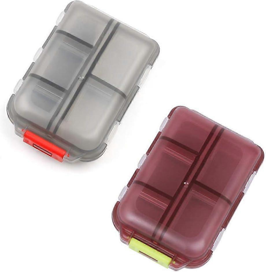 Two Pill Box Portable 2 Pcs Pill Organizer does not contain bisphenol