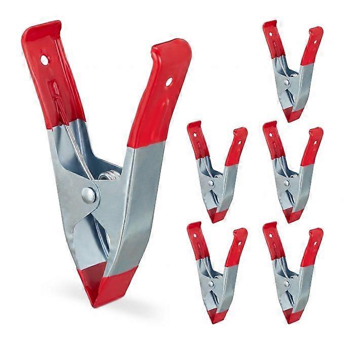 Klämmor klämmor metall set om 6