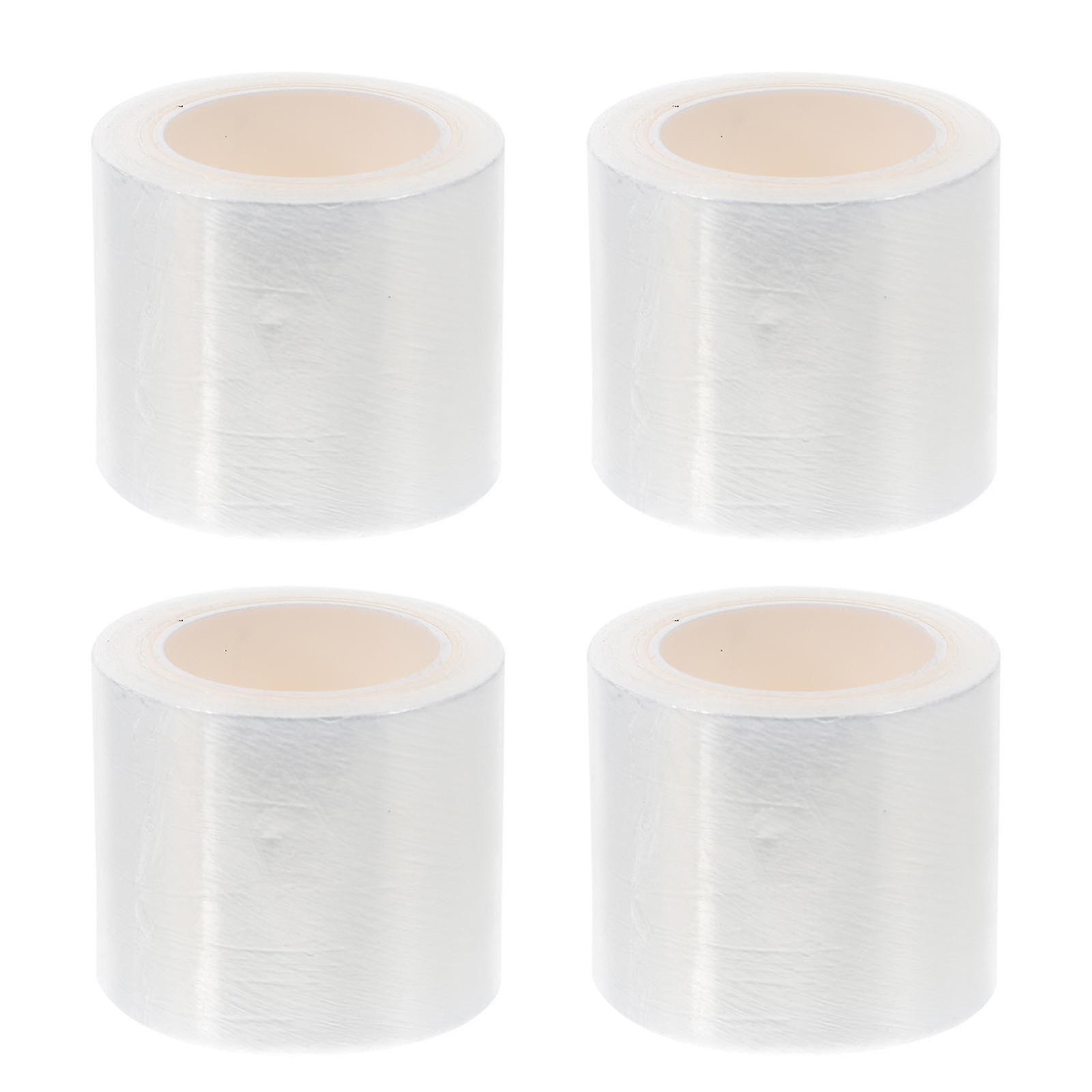 4 rollos de cinta transparente rollos de envoltura de película plástica Microblading_Feb