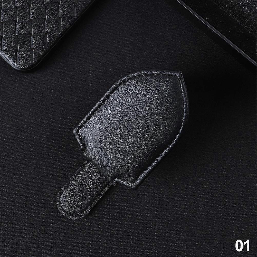 Κάτοχος γυαλιών αυτοκινήτου Universal Sun Visor Clip Κάτοχος γυαλιών ηλίου Microsoft Δερμάτινα γυαλιά οράσεως Κρεμάστρα Ticket Clip Glasses Mount
