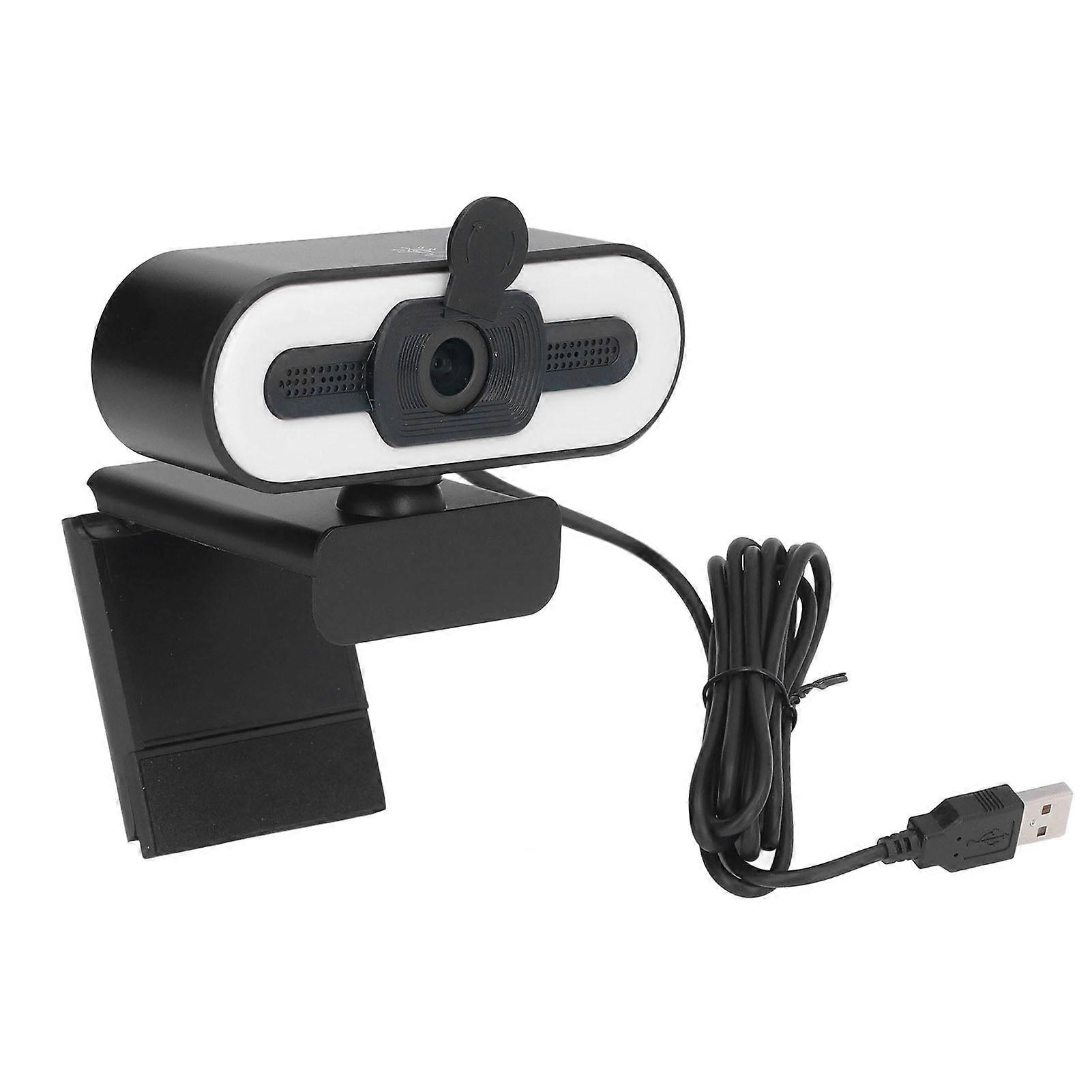 Web Camera 1080p Hd Auto Focusing Noise Reduction Easy Installation Computer Camera For Desktop Conferencing