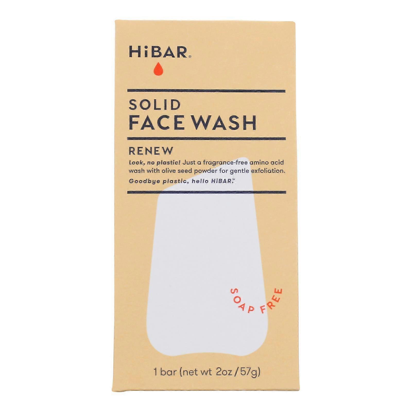 Hibar Inc - Face Wash Renew Solid - 1 Each-2 Oz