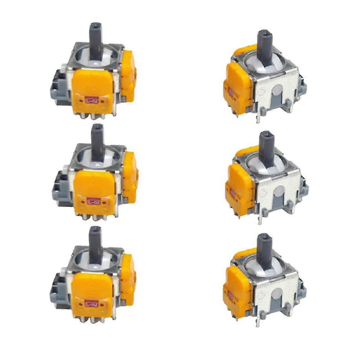 6pcs For Joysticks Hall Electromagnetic High Precision Adjustable Joysticks
