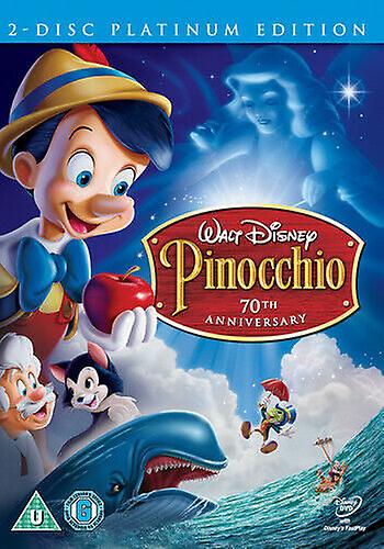 Pinocchio (Disney) DVD (2009) Ben Sharpsteen cert U 2 discs - Region 2