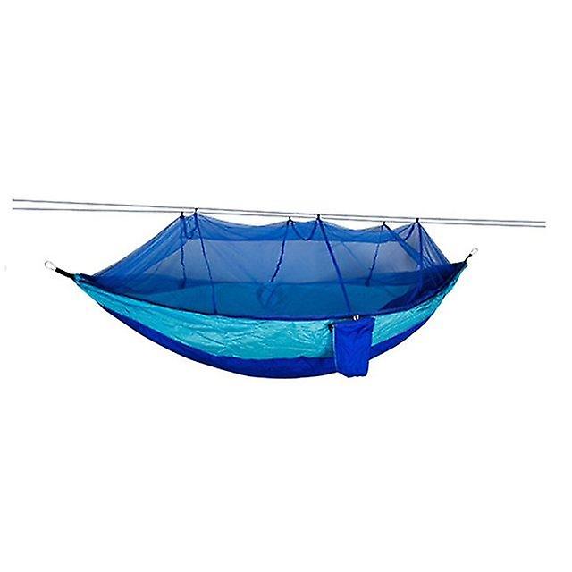 Double 210t nylon outdoor mosquitoproof aerial camping hammock