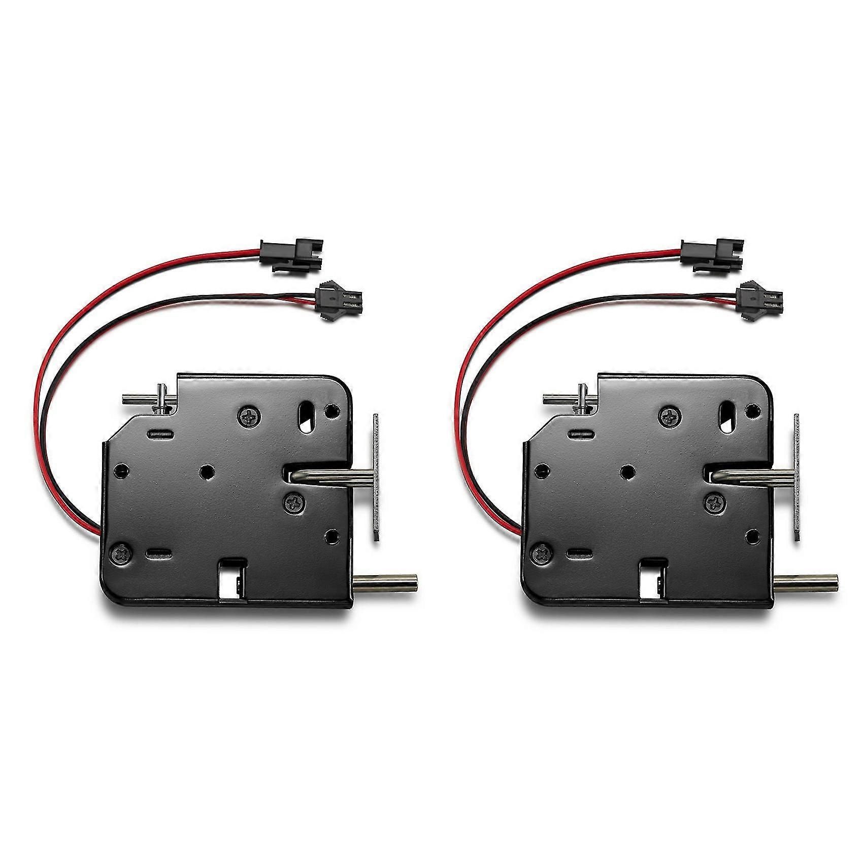 2x 12v 2a Intelligent Electronic Control Electromagnetic Lock,locker Cabinet Lock, Access Control S