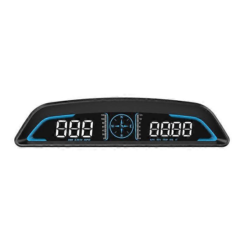 Digital GPS Speedometer Universal Head Up Display for Car LCD Display HUD with MPH Speed