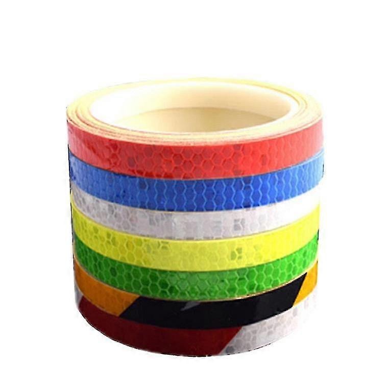 7pcs Reflective Tape High Visibility Reflective Stickers Self Adhesive