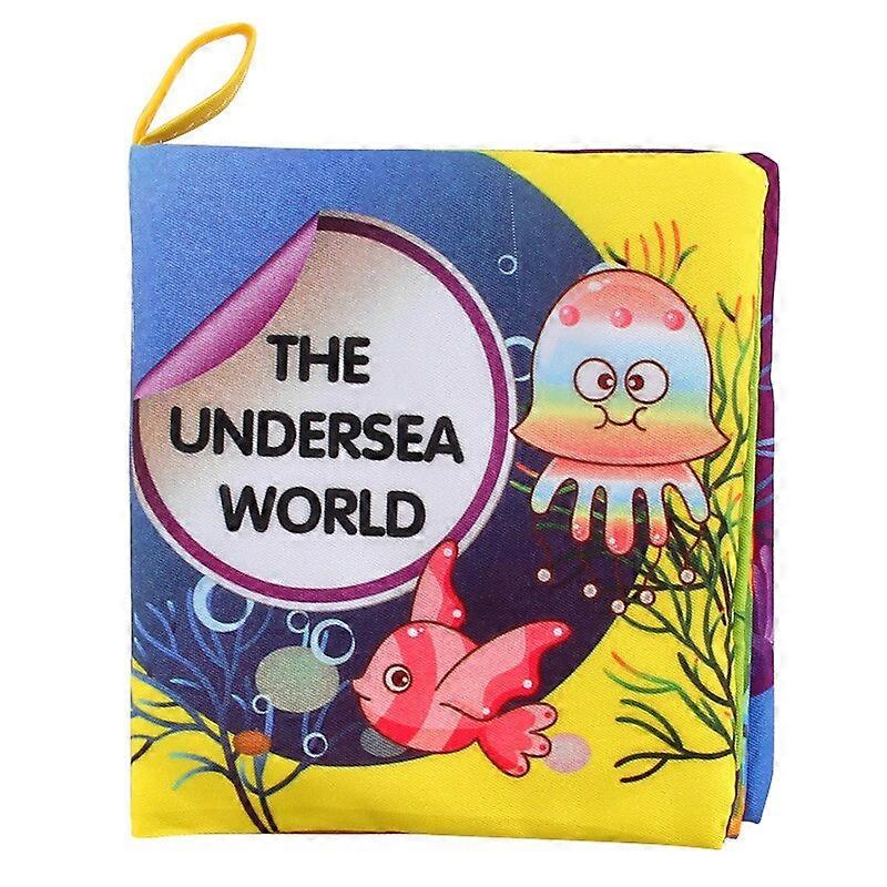 Baby Soft Cloth Book Animal Colors Shape for Toddlers Intelligence Development Educational Toy Gifts Cartoon Learning Books| |