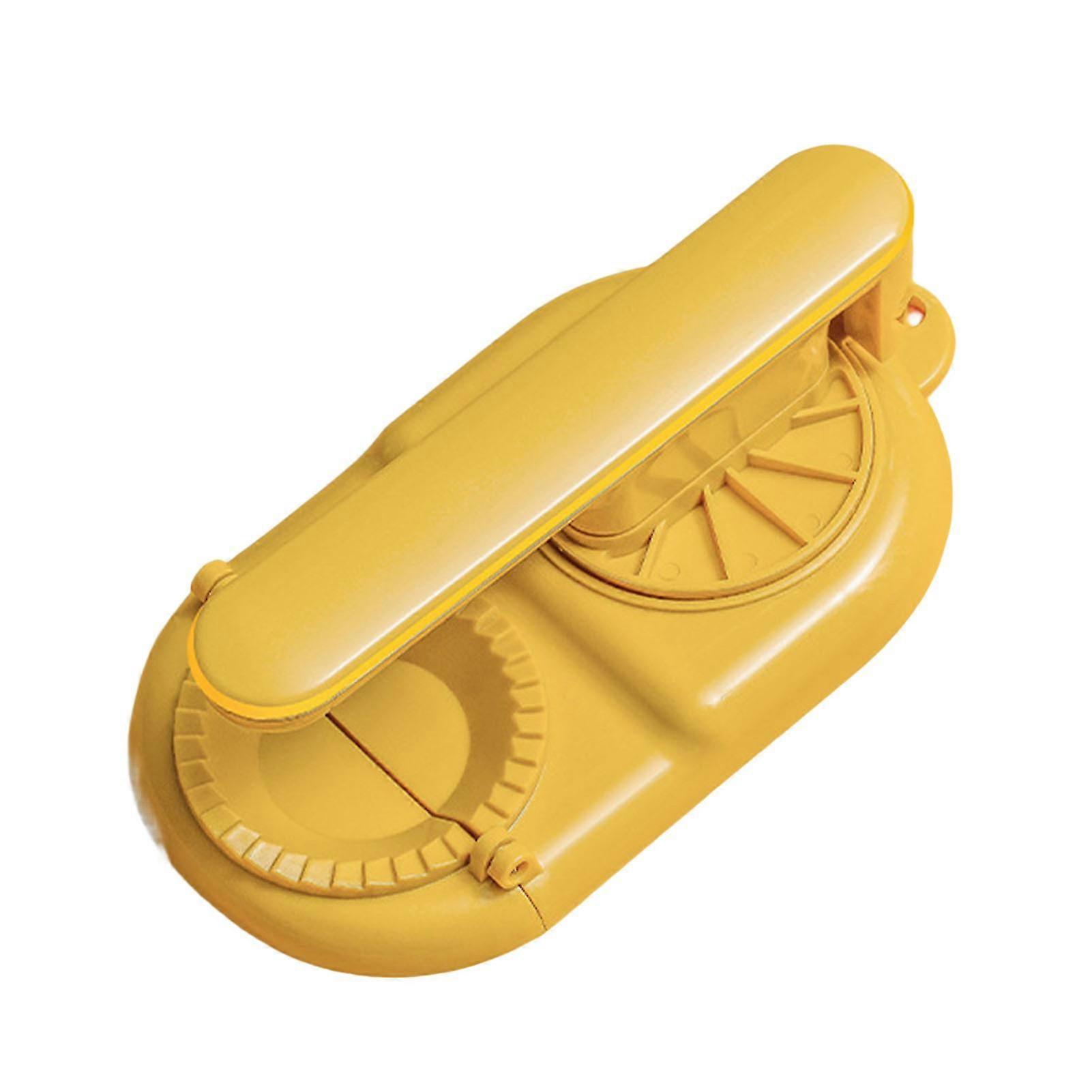 2 In 1 Press Dumpling Skin Wrapper Rounded Inner Recessed Design For Home Kitchen Accessories