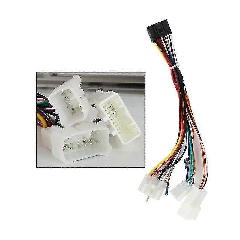 Til Toyota Verso 2004 - 2009 Bil Radio Dashboard Panel Frame Netledning