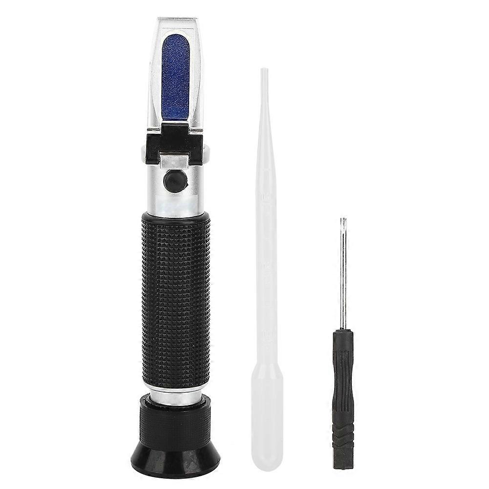 Refractometer Concentration Meter Handheld Tool 0-10% for Automatic Temperature Compensation