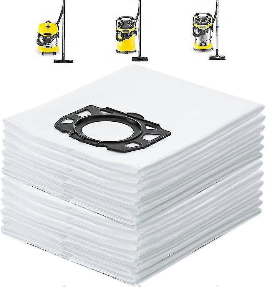 مناسبة ل Karcher Wd4 Wd5 مكنسة كهربائية الملحقات حقيبة قماش غير المنسوجة كيس غبار كيس فراغ Mv5 Mv6