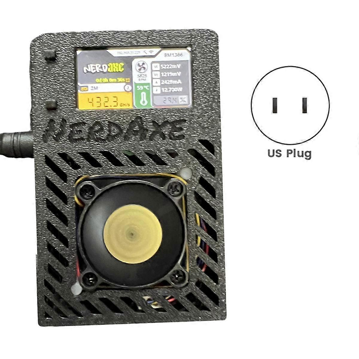 NerdAxe Miner Nerdminer 500Gh/S S19XP BM1366 ASIC Bitaxe Bitcoin Mini Minero  de Lotería Minero de