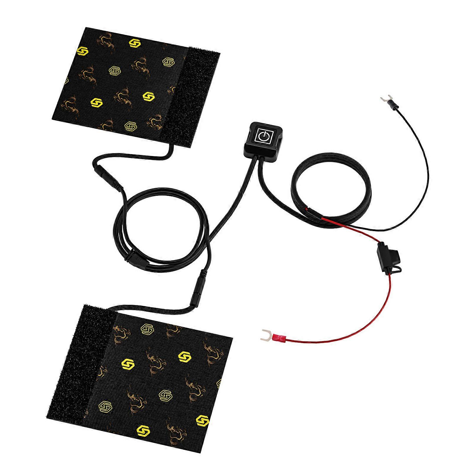 Adjustable Handlebar Heating Film Pad Long Service Life and Compact Suitable for Winter Spring Fall