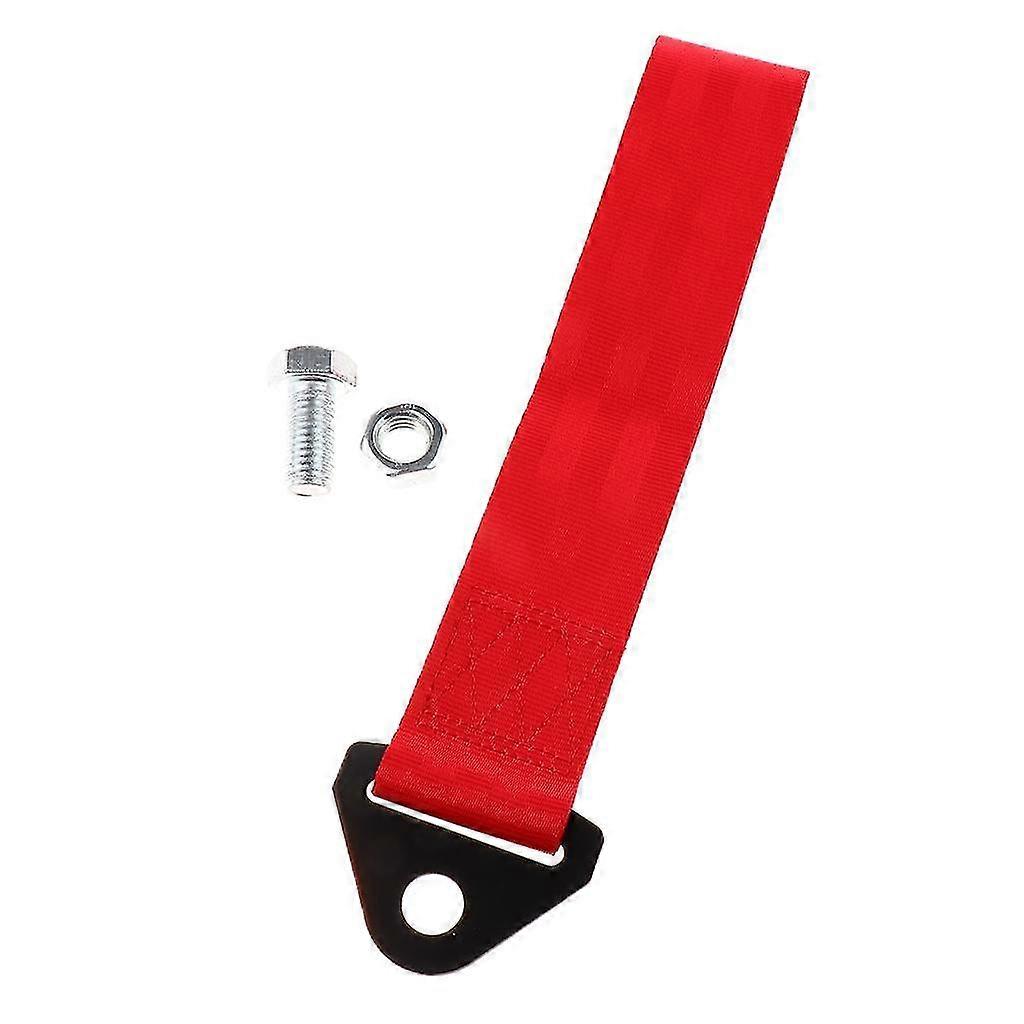 Car Automotive Tow Strap Set Front/rear Bumper Hook Green