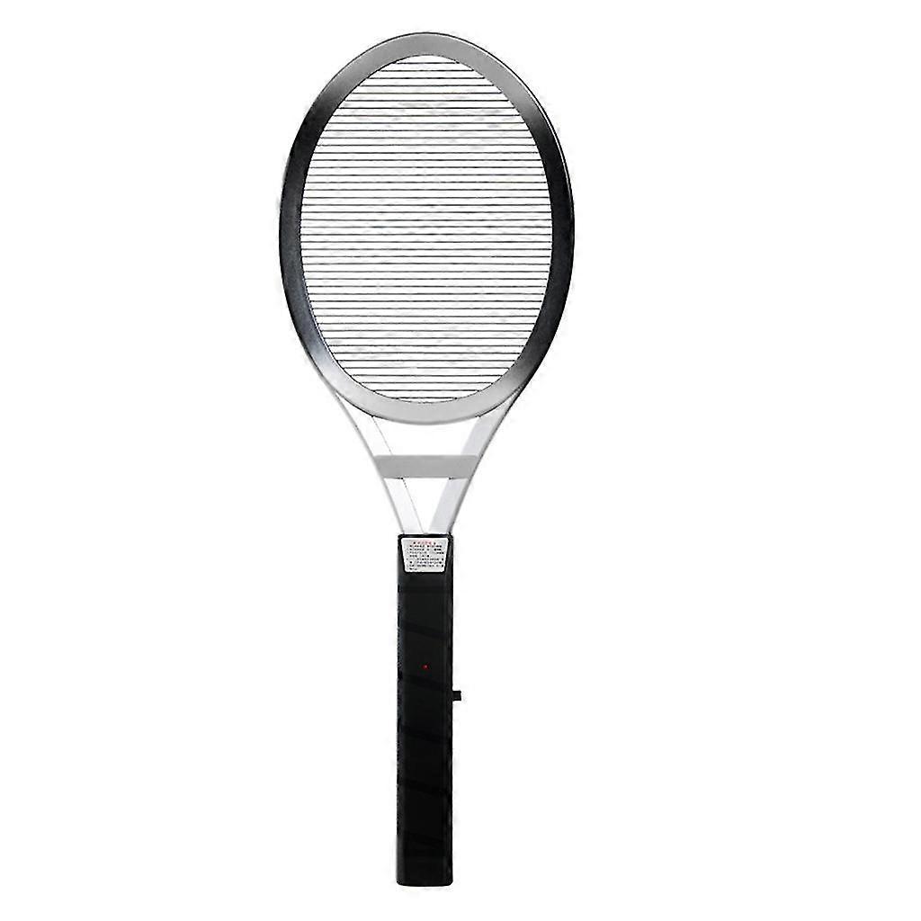 مضرب ذباب كهربائي، بطاريات تقليدية، لا حاجة لإعادة الشحن، قاتل ذباب للاستخدام المنزلي، داخلي وخارجي، ملحقات تخييم، طبقة واحدة من شبكة البعوض