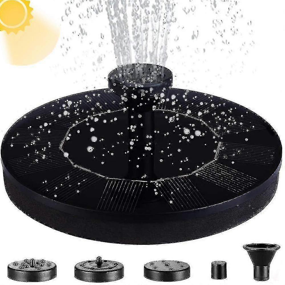 Solar Fountain, Garden Fountain Pond Pump Floating Fountain Solar Pump