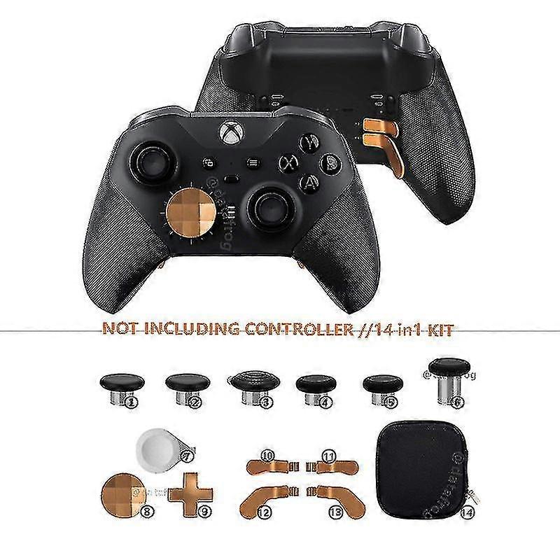 Per xbox one elite series 2 generazione elite edition maniglia in metallo pulsante rocker paddle