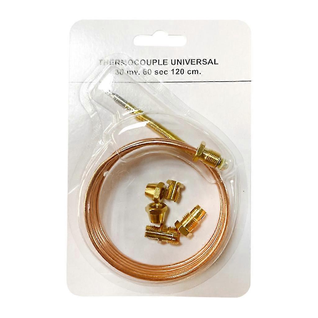 Universal Gas Thermocouple Stove Fireplaces Replacement With 5pcs Fixed Part