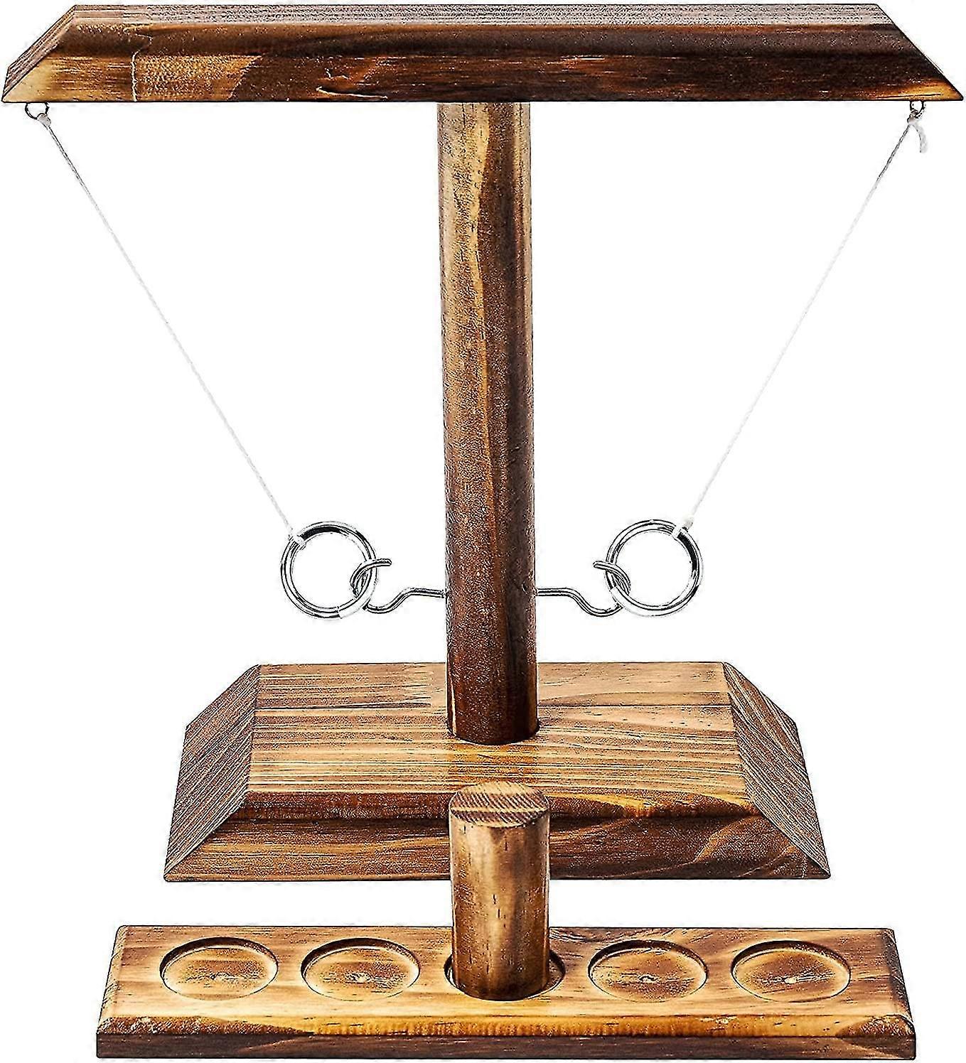 Ideal Swan Hooks Ring Toss Spiel Hook And Shot Ladder Ring Shot Spiel
