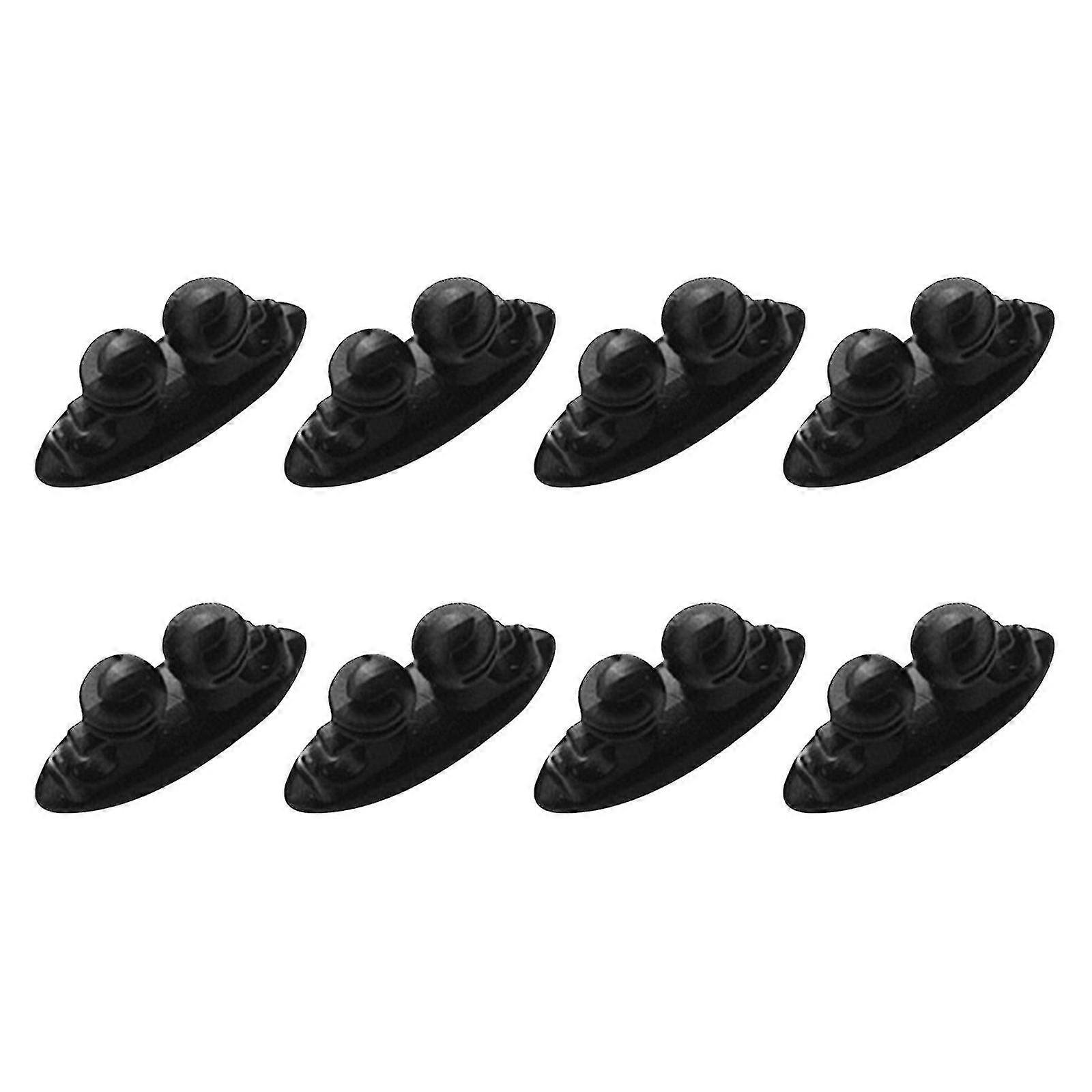 Car Navigation Car Charger Data Cable Fixing Clip Cord Buckle Multifunctional Line Card 8 Wire Clamps For Loading