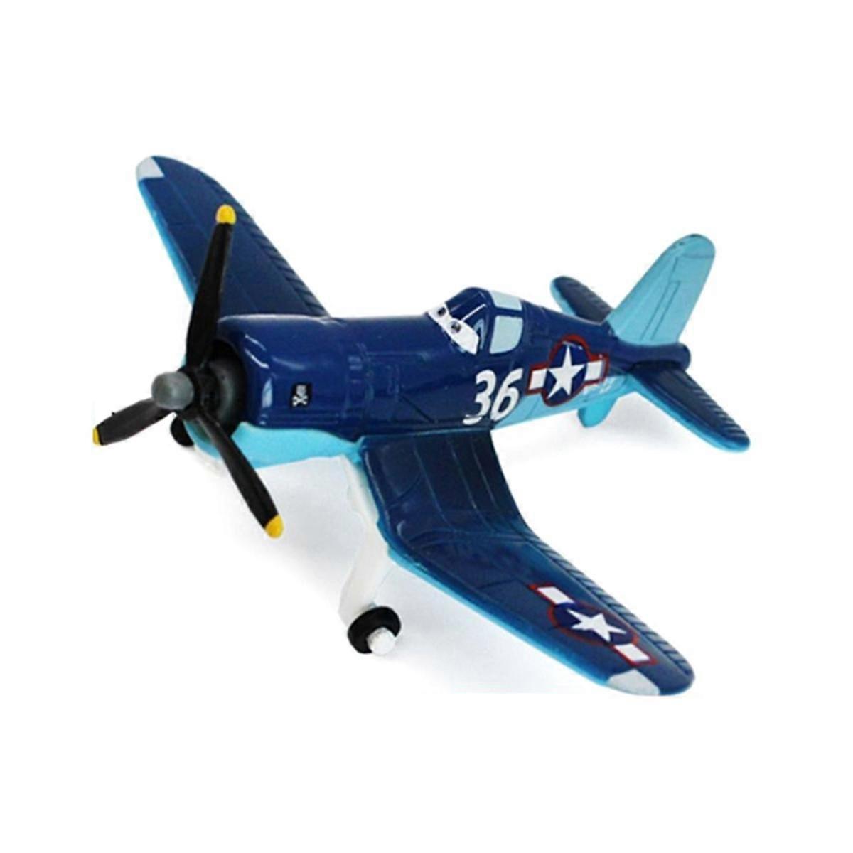Secxifeo Planes No.36 Dusty Crophopper 1:55 Metal Diecast Educational Toy Plane Model (Planes No.36