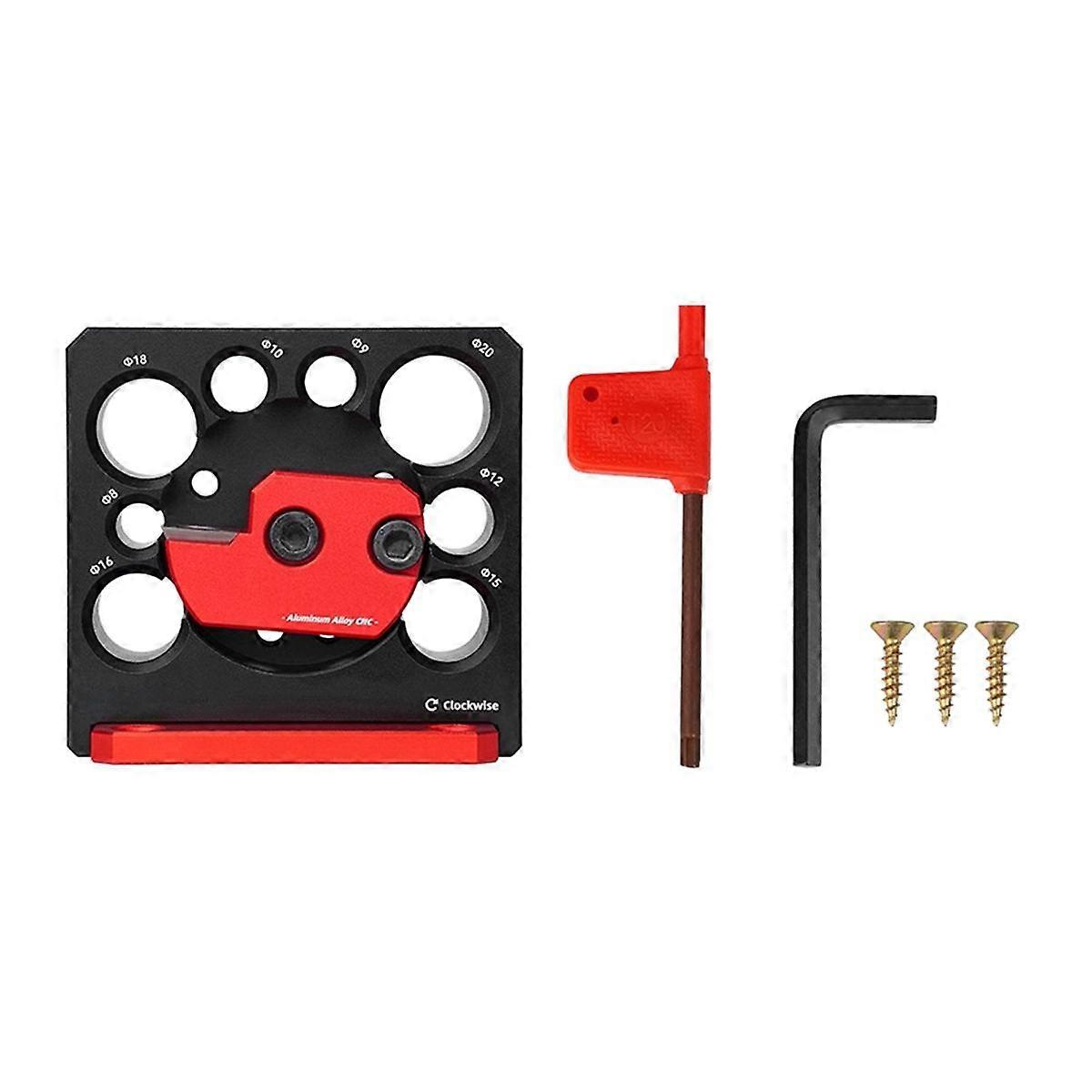 Adjustable Electric Drill Milling Tool Set Auxiliary Tool Square Lathing Log Tenon Metric Milling P