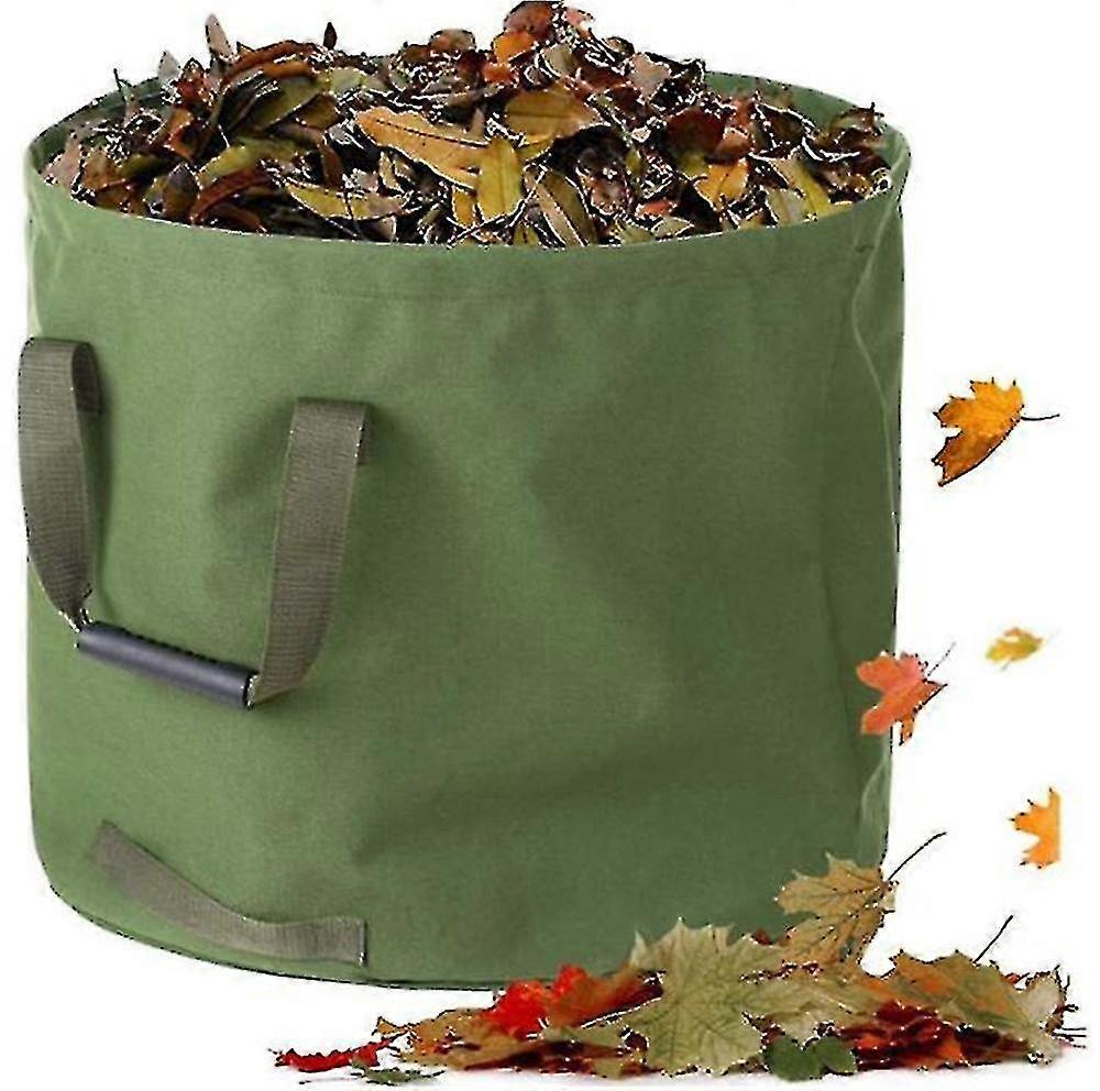 Garden Tool Bag Waterproof Canvas Gardening Foldable Storage Pouch