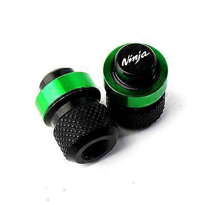 For Kawasaki ninja650 NINJA 650 250 300 1000 ER6F ER4F ER6N ZX6R ZX10R CNC Side Stand Enlarge Extension And Tire Valve Air Caps