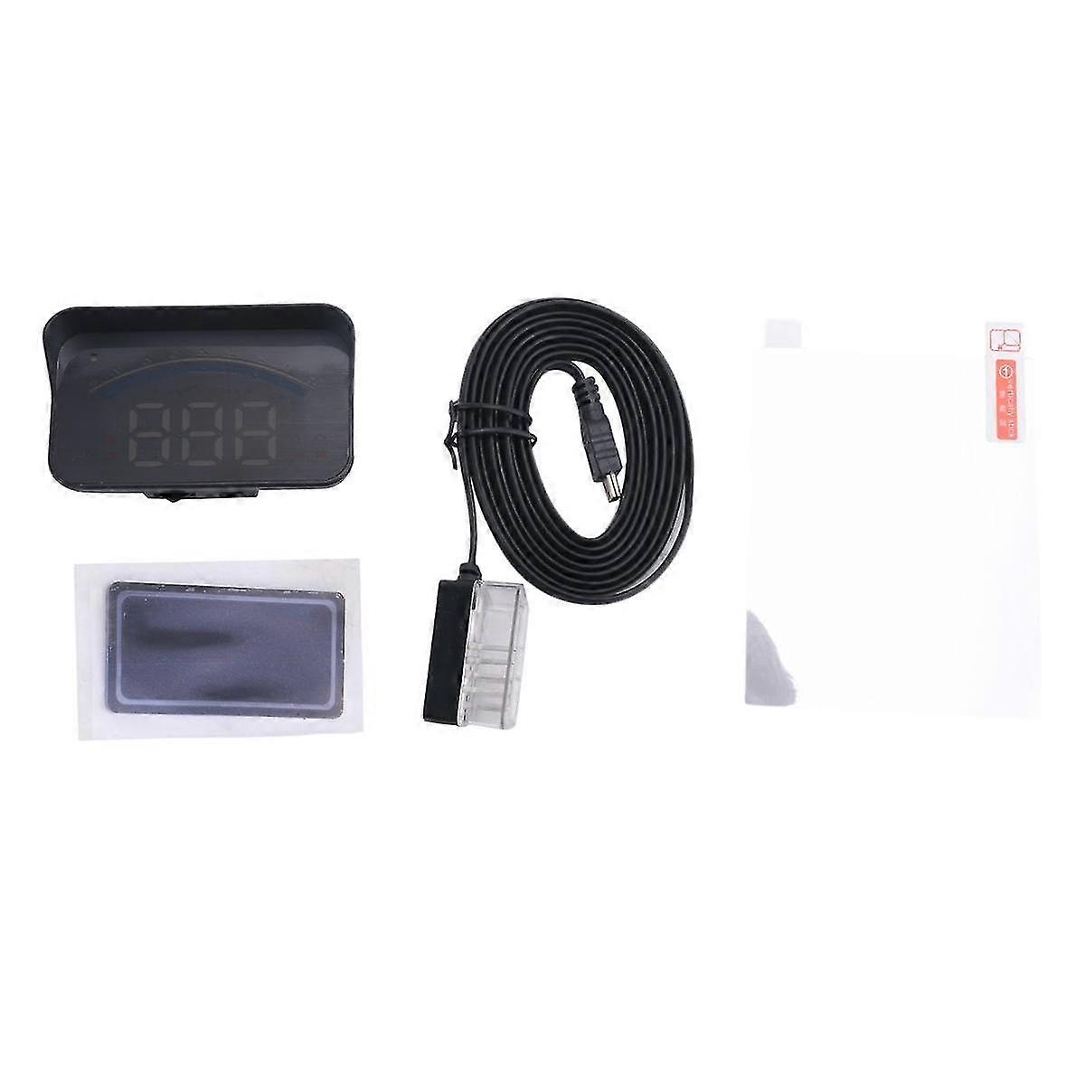 M6S 3.5 HUD -Up Display Car-Styling Hud Display Overspeed Warning Windshield Projector Alarm System