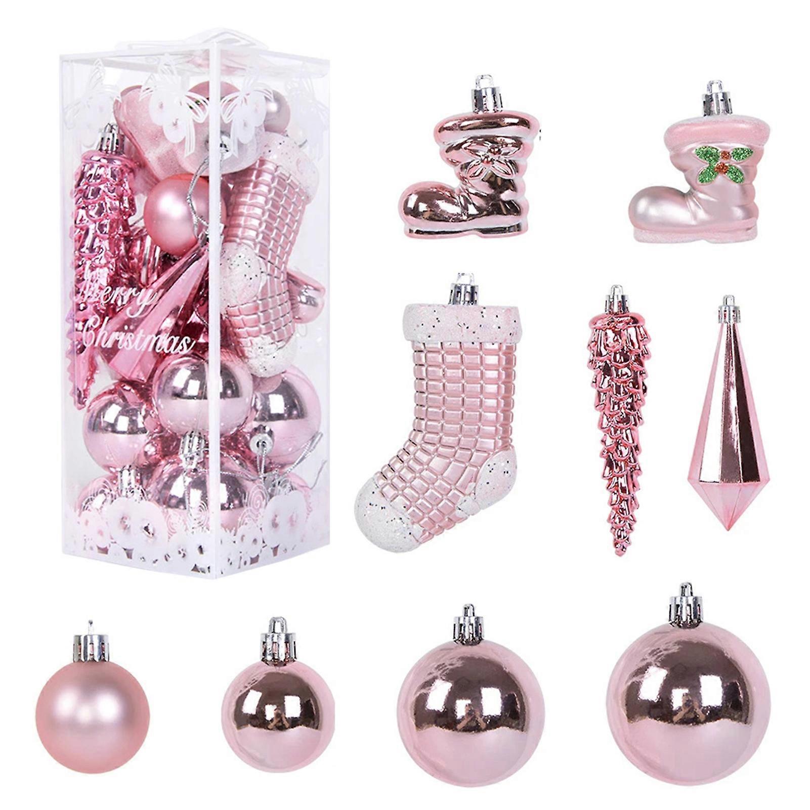 Bauble Set for Tree Decoration Multifunctional Colorful Decorative Baubles Holiday Supplies