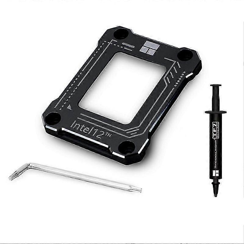 Lga1700-bcf 12th Cpu Bending Corrector Cpu Fixed Backplane Cnc Aluminum Anti-bending With Tf7therma