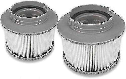 Mspa-filter, poolfilterpatroner, filter Mspa-filterbytespatroner för badkar, spa, pool (2st)