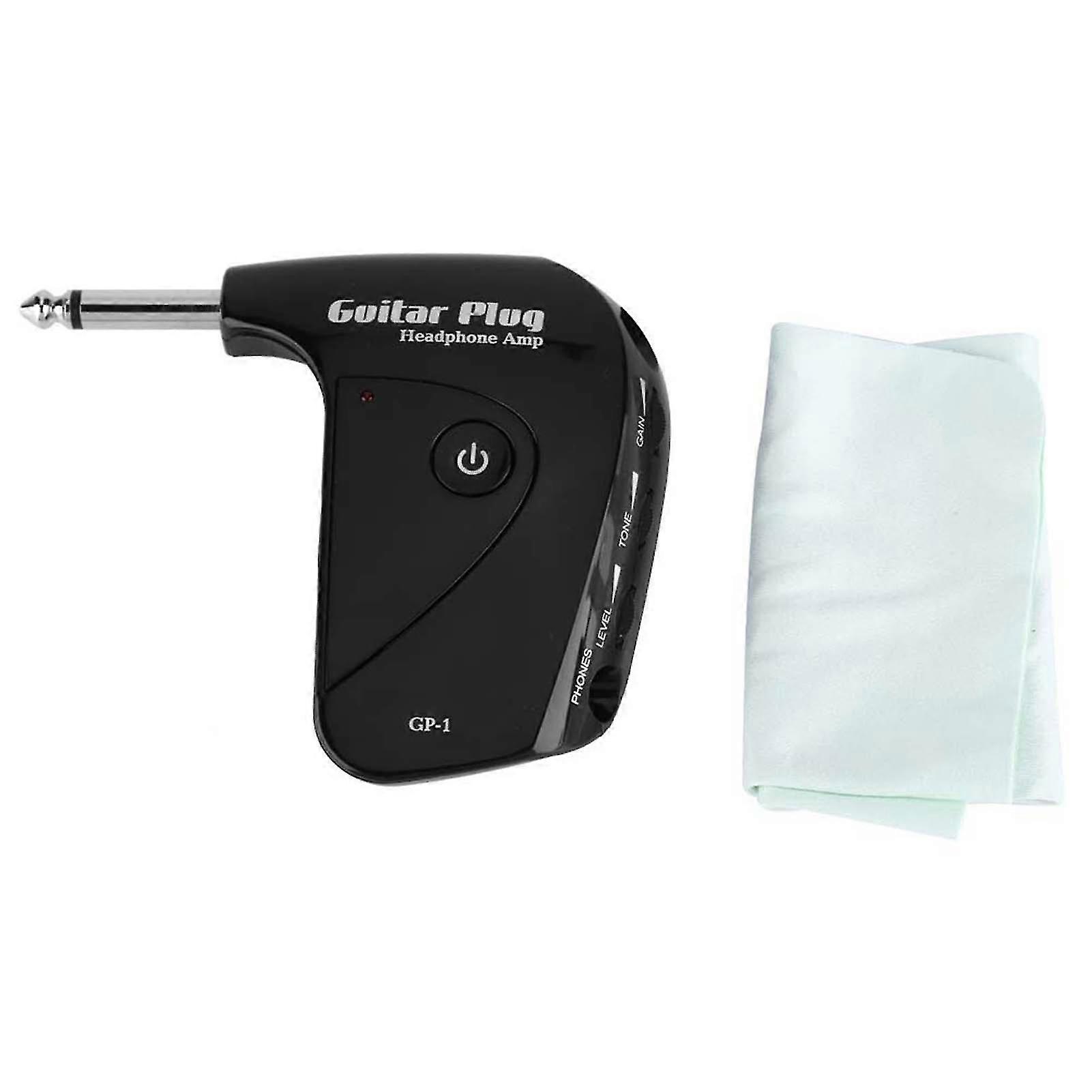 Mini Portable Guitar Plug Headphone Amplifier with Classic British Distortion Effect