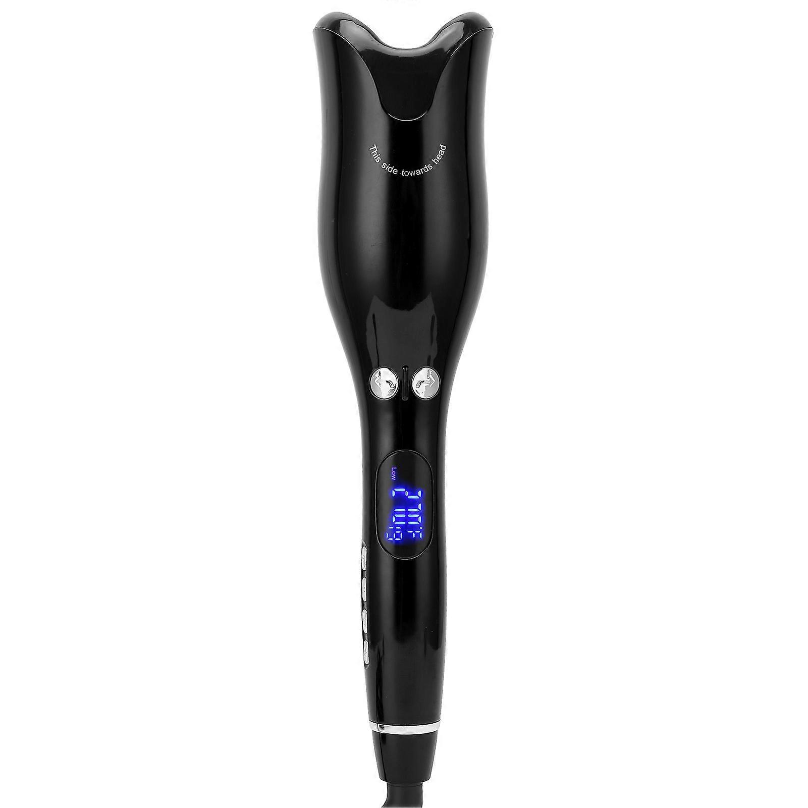 Automatic Hair Curler Tool - Climate Control Universal Voltage CeramicMaterial Adjustable Temp Display