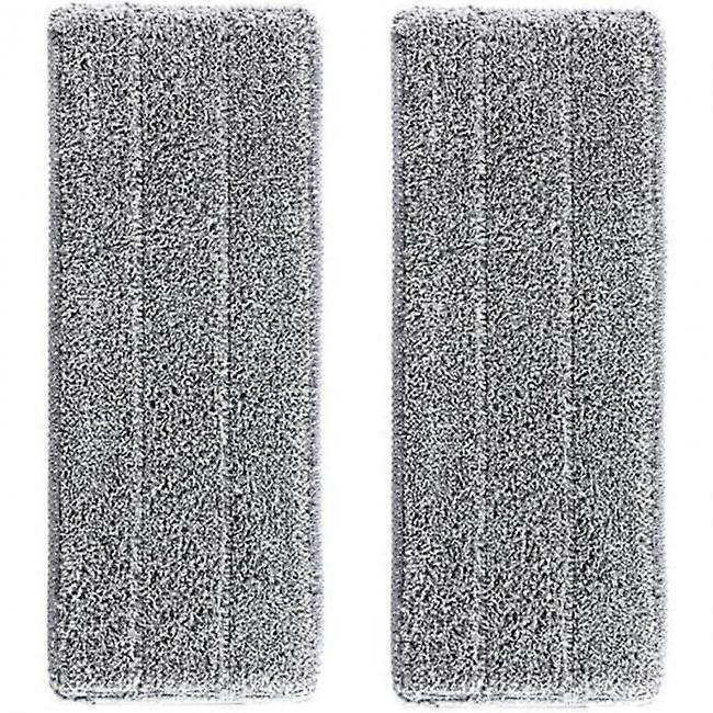 2 Microfiber Broom Refill Covers - Auto Clean And Dry Broom - Replacement Microfiber/Broom Pads Mops