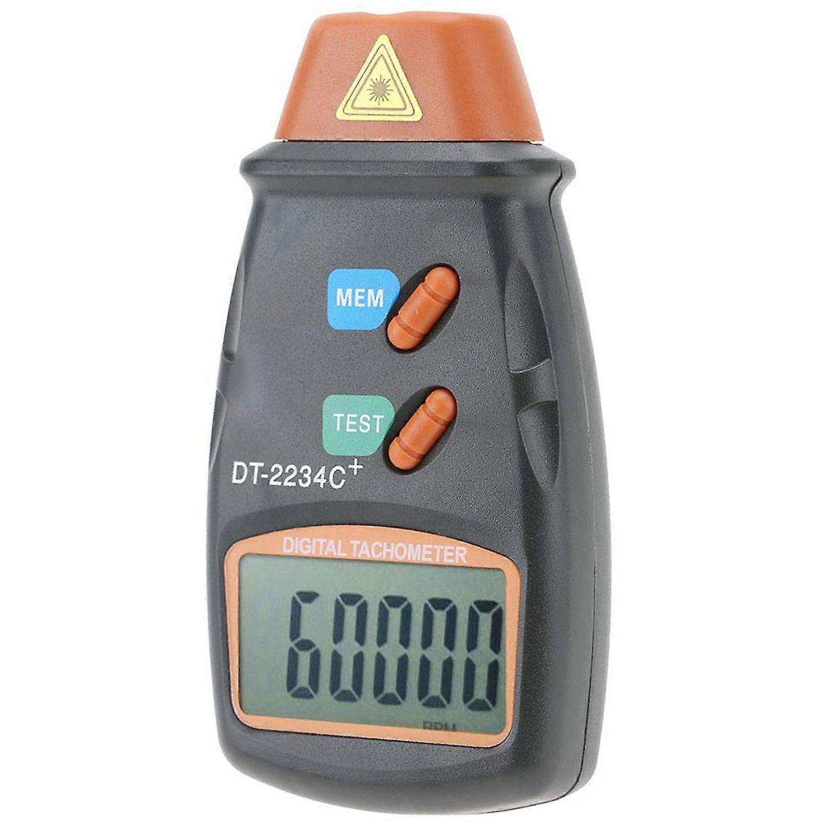 Digital Tachometer, Dt-2234c+ Non-contact Mini Rpm Tester Meter Lcd Display Handheld Digital Photo