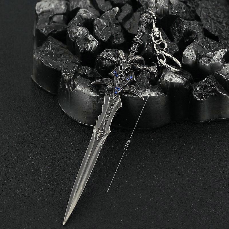 World of Warcraftフィギュアフロストモーンカタナソードウェポンロイヤルジャパニーズカタナトイズボーイズソードリアルスチールアニメ武器ギフト