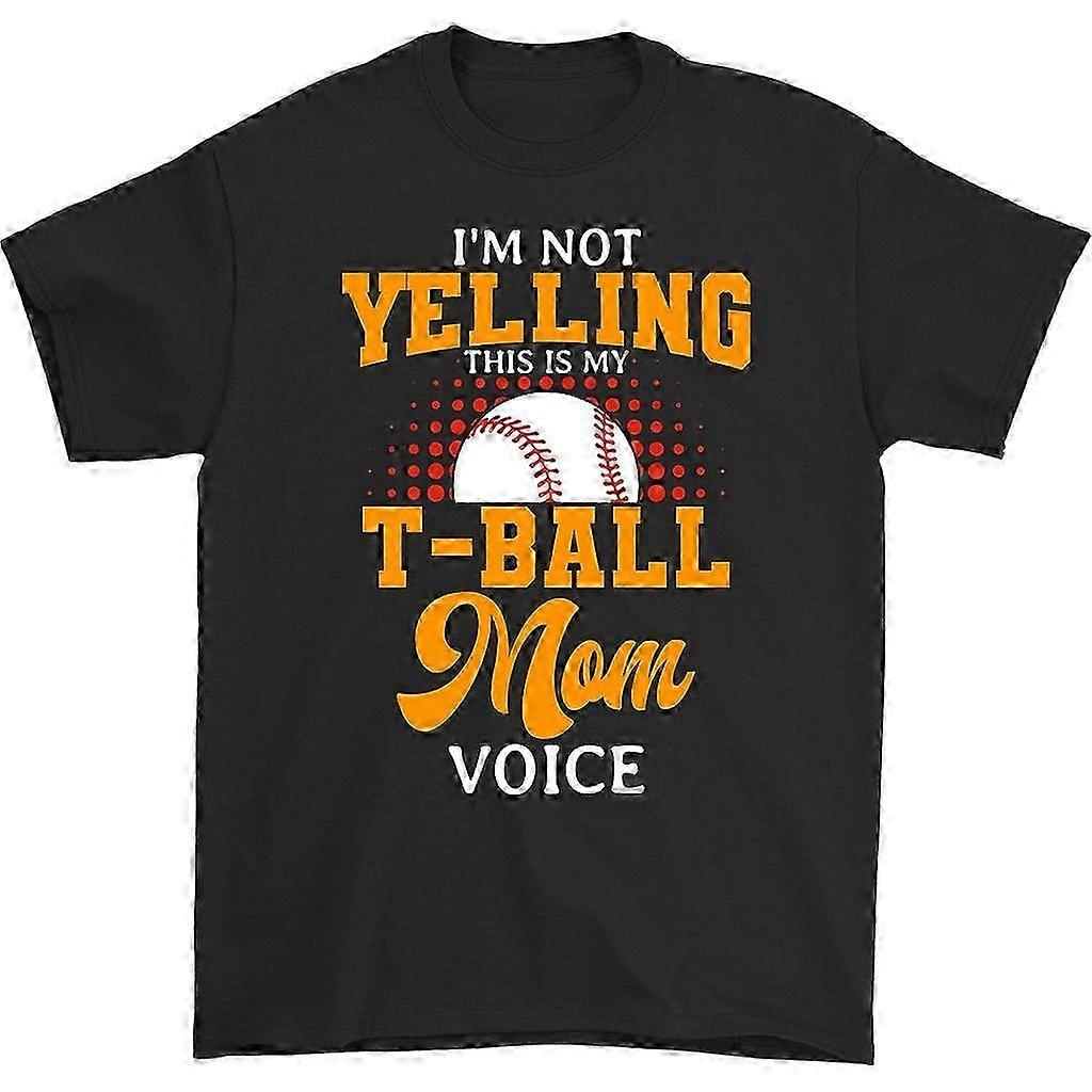       T-ball mom voice crew neck