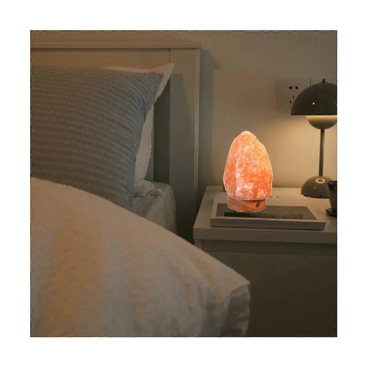 Himalayas Crystal Salt Lamp USB LED Salt Crystal Lamp Crystal Decorative Lamp Atmosphere Atmosphere
