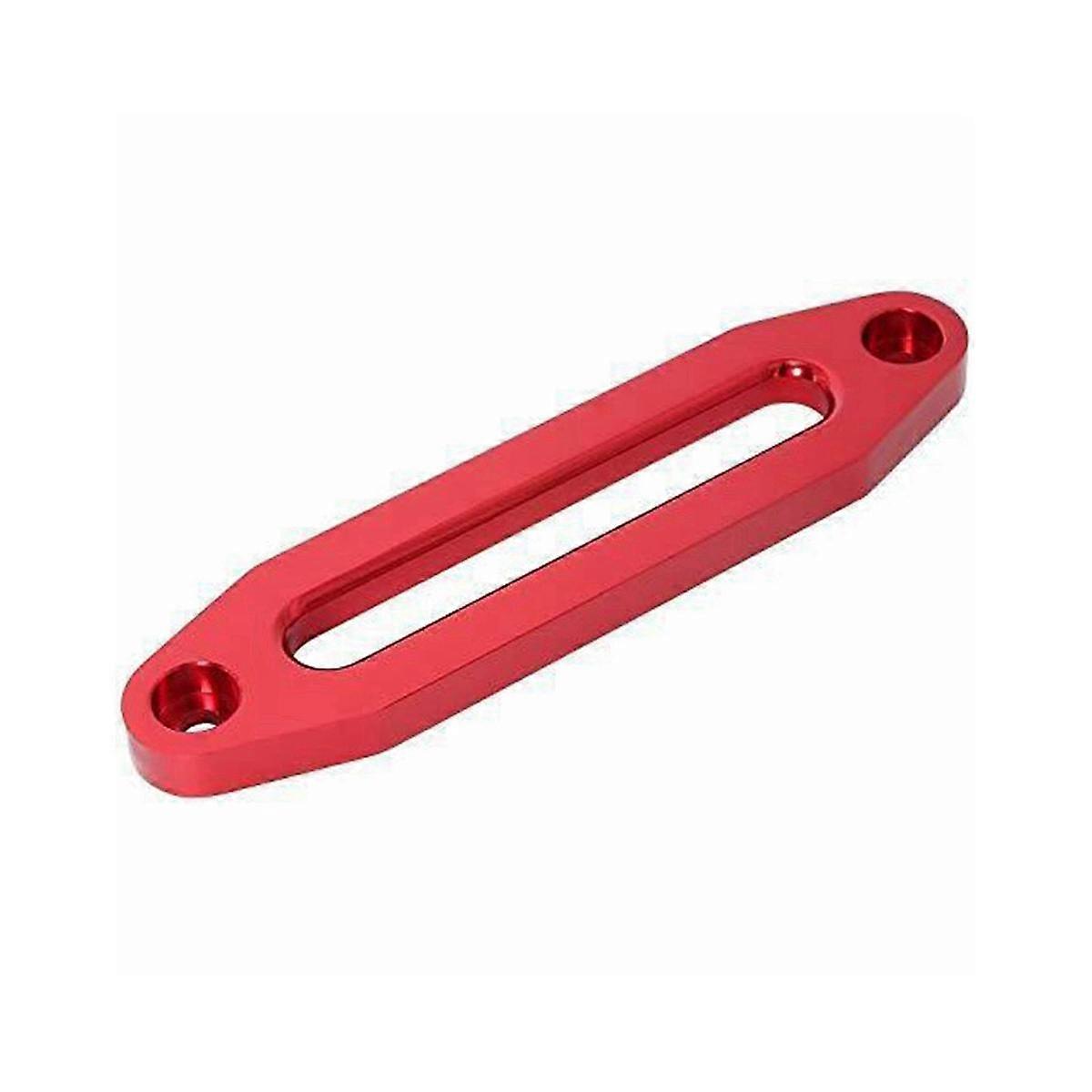 10 Inch 12000 Rope Guide Hawse Aluminum Fairlead for Off Road 4WD Rope Silver Rope Guide Wire Guide